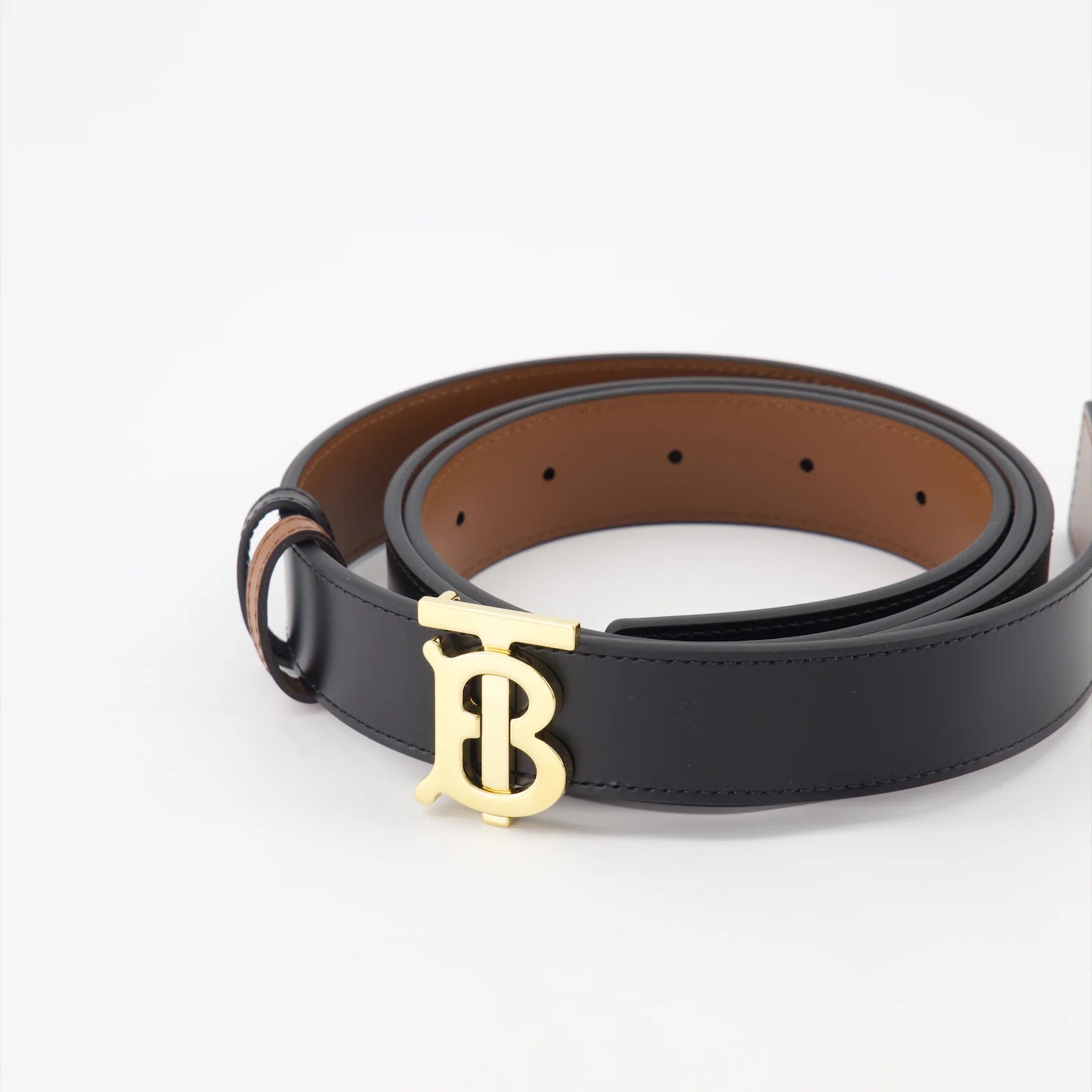 Ceinture – Burberry – Reversible Or