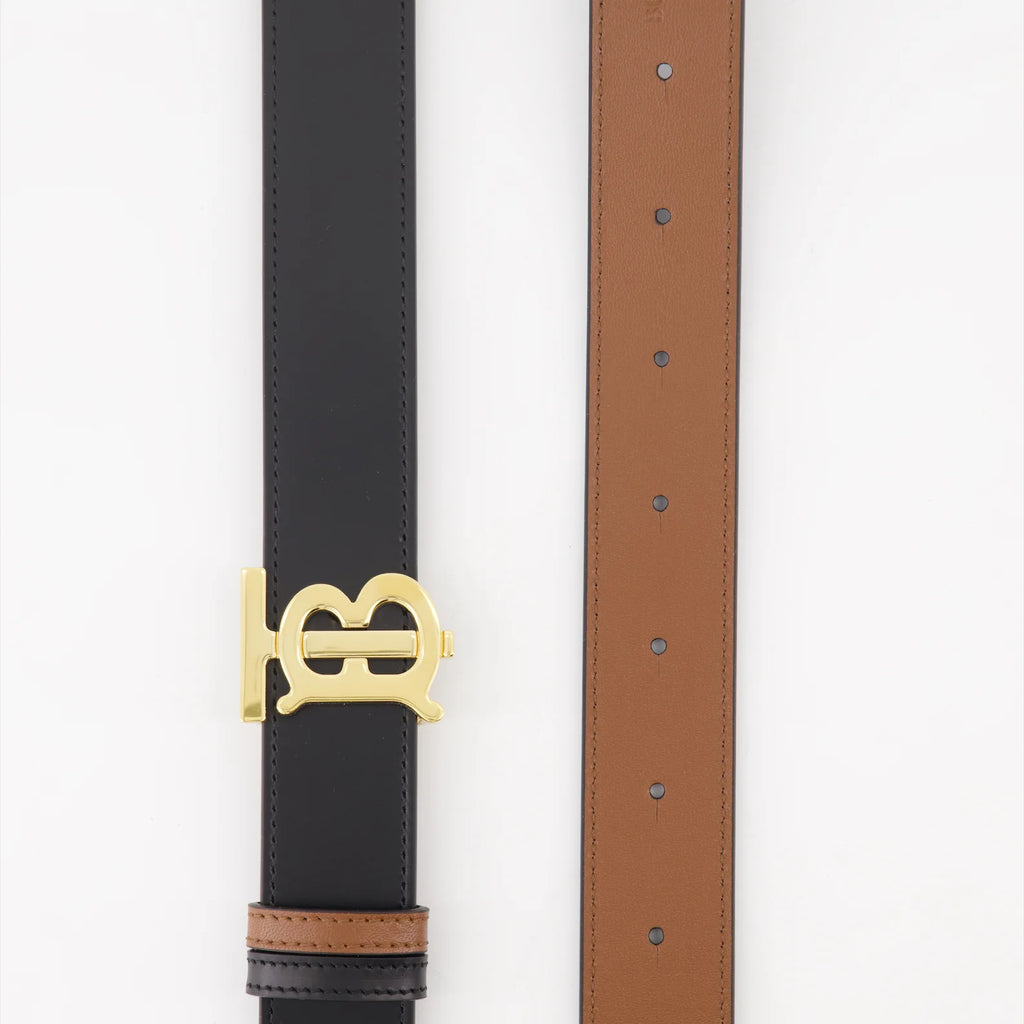 Ceinture – Burberry – Reversible Or
