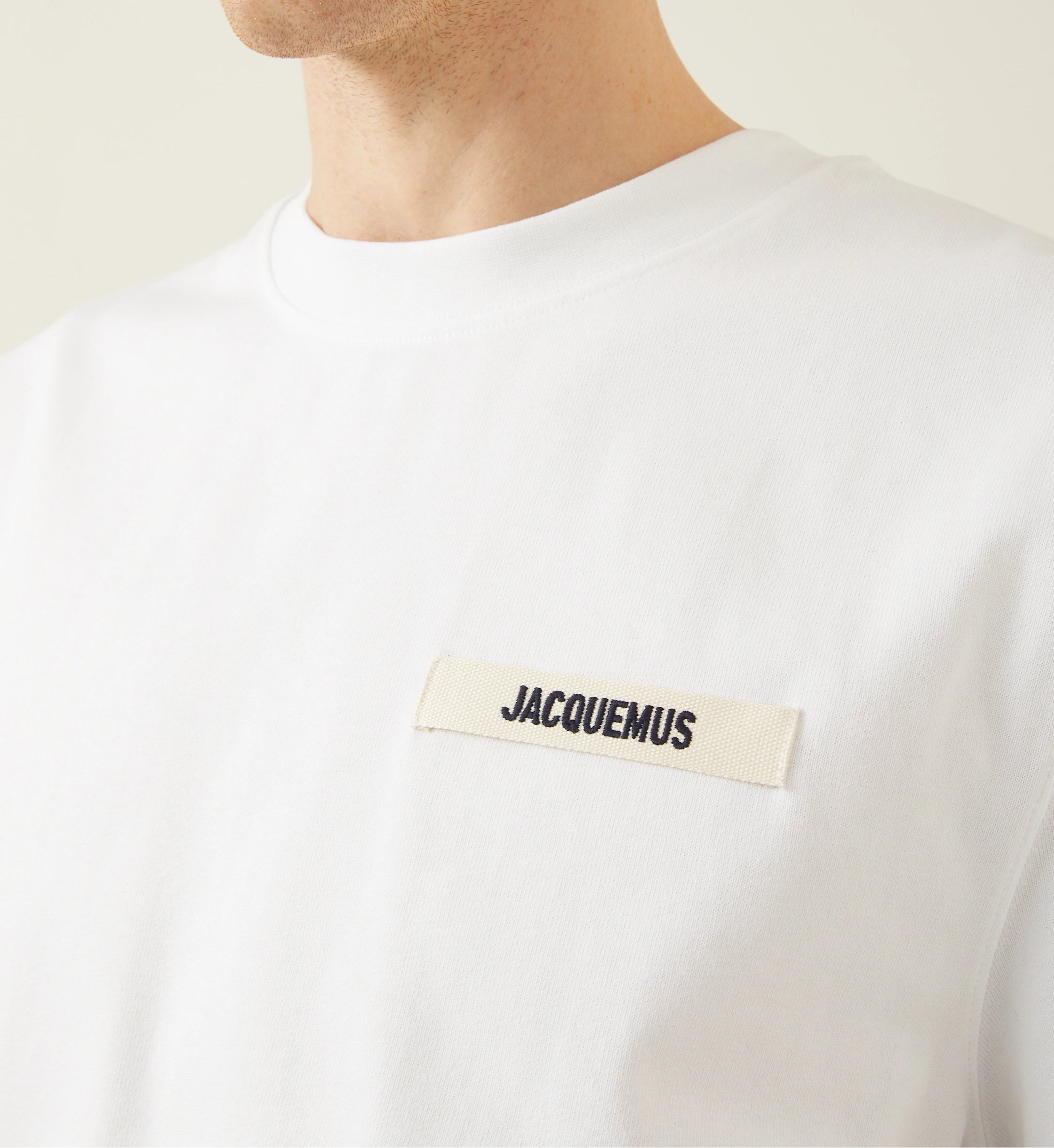 T-Shirt Gros Grain – Jacquemus – Blanc
