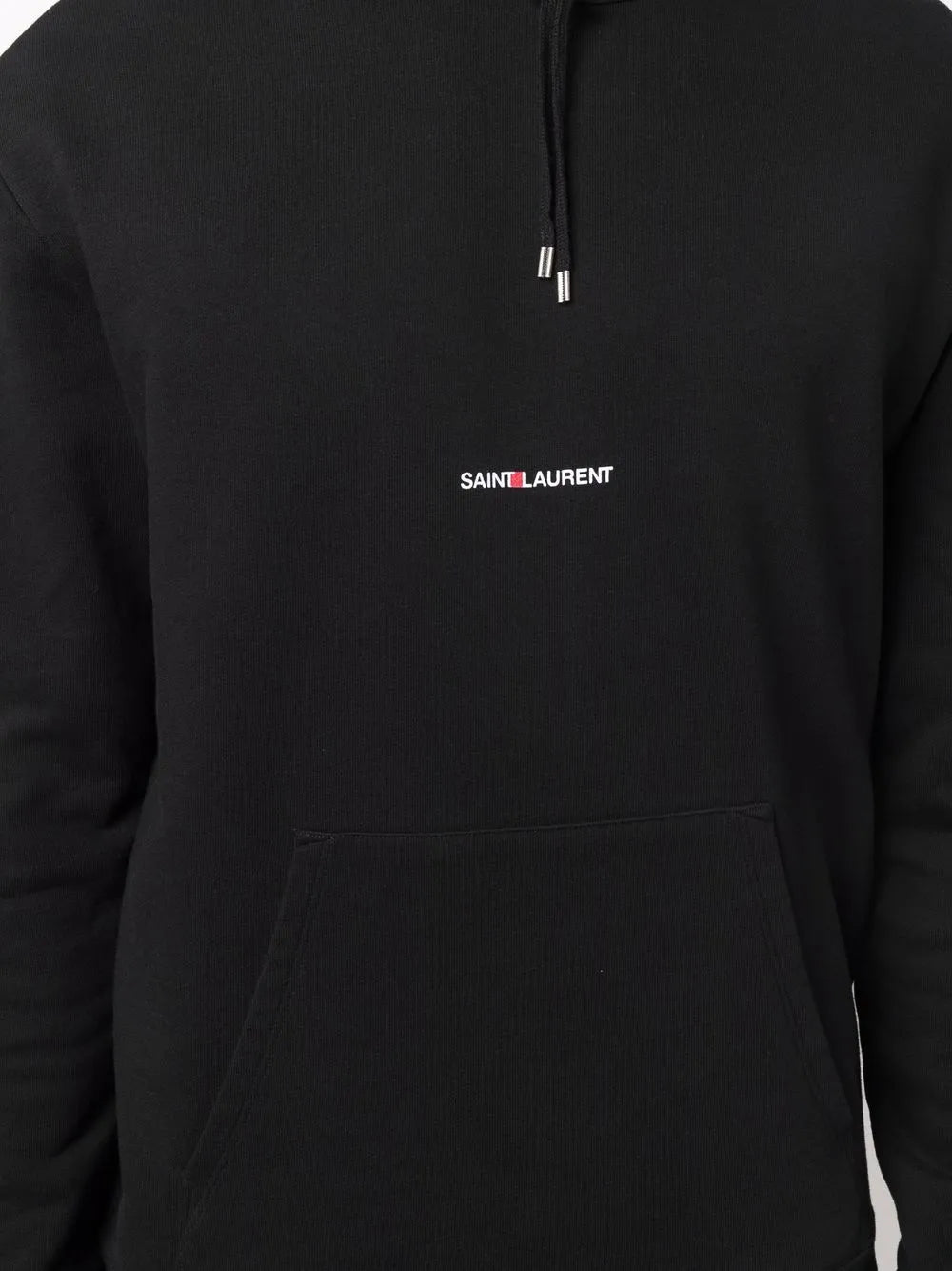 Hoodie Signature - Saint Laurent - Black