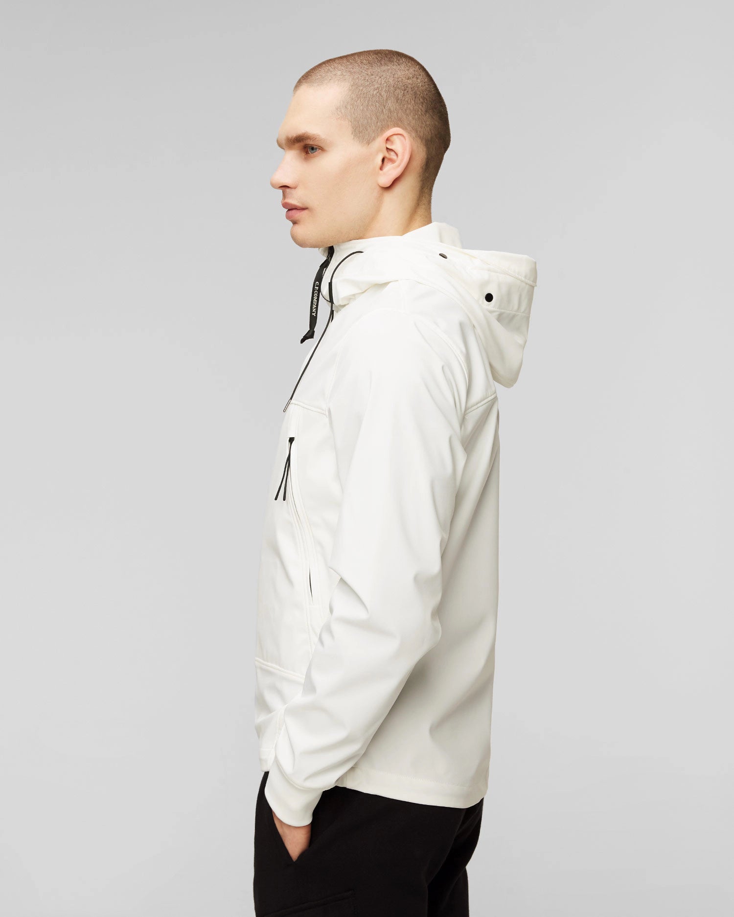 Veste Shell - CP Company - Blanche