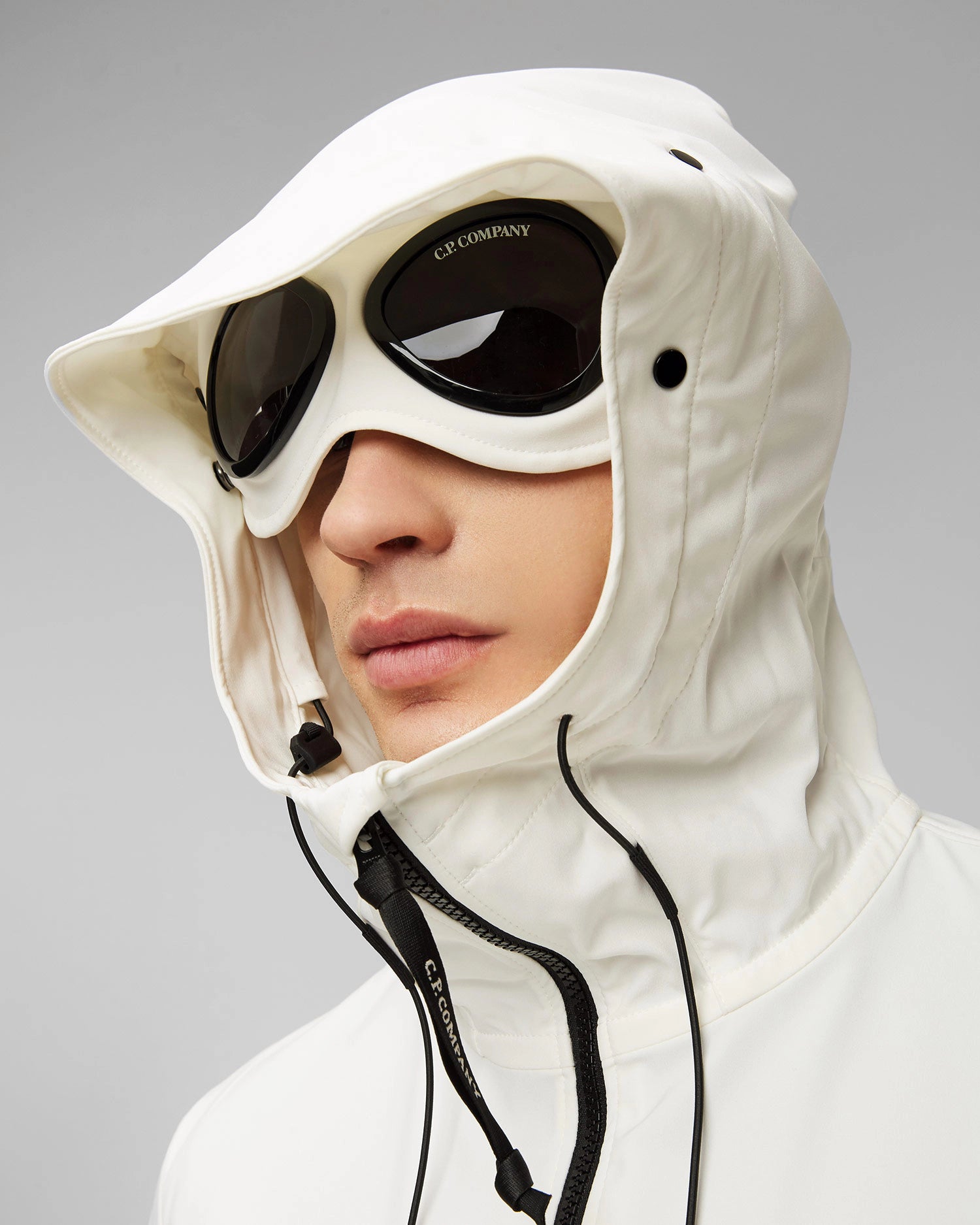 Veste Shell - CP Company - Blanche