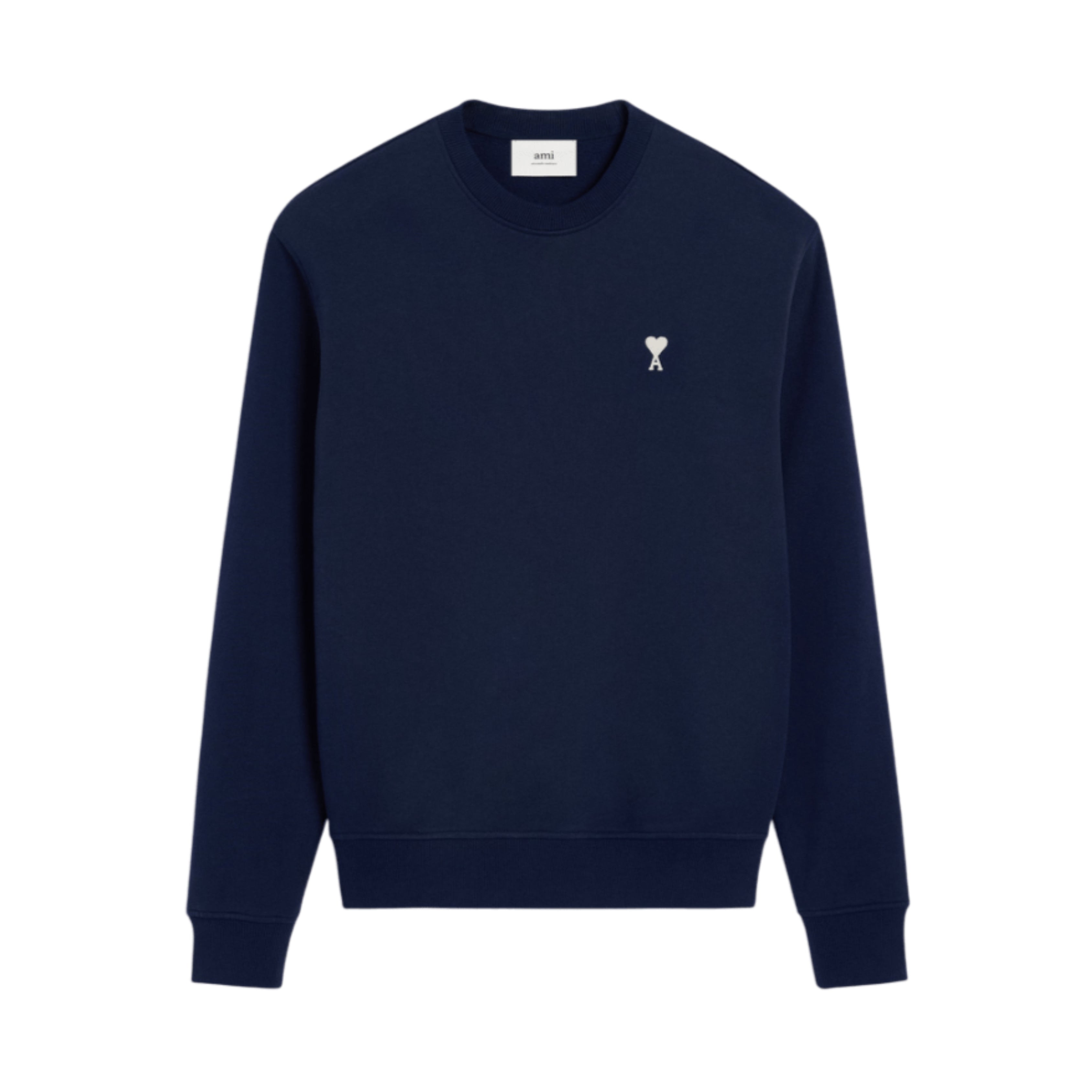 Sweatshirt Ami De Coeur – Ami Paris – Bleu Marine Blanc