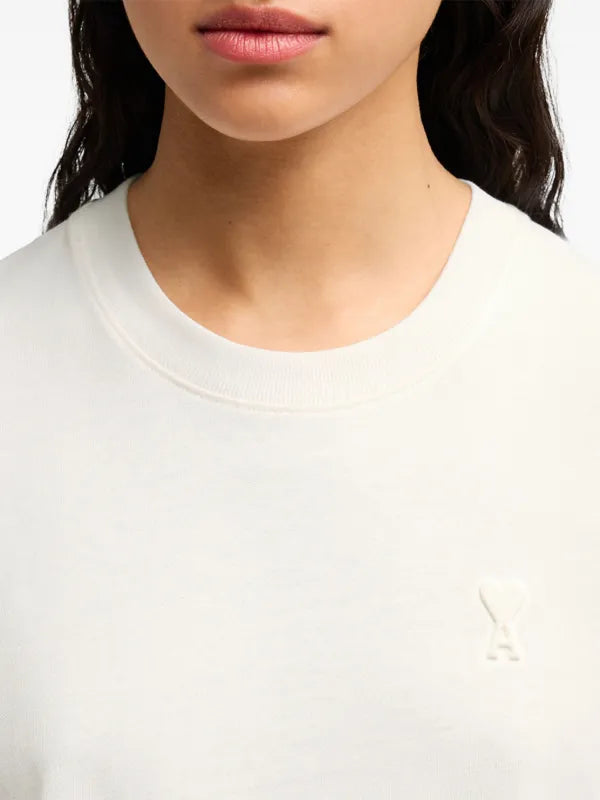 T-Shirt Ami De Coeur Petit 3D – Ami Paris – Blanc