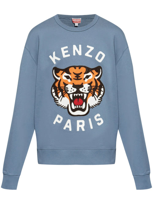 Le Sweatshirt Lucky Tiger - Kenzo - Bleu
