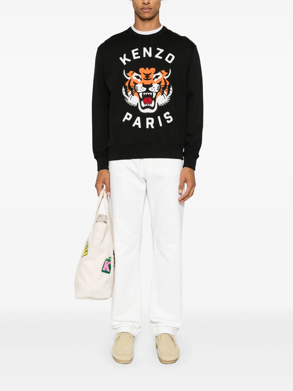 Le Sweatshirt Lucky Tiger - Kenzo - Noir
