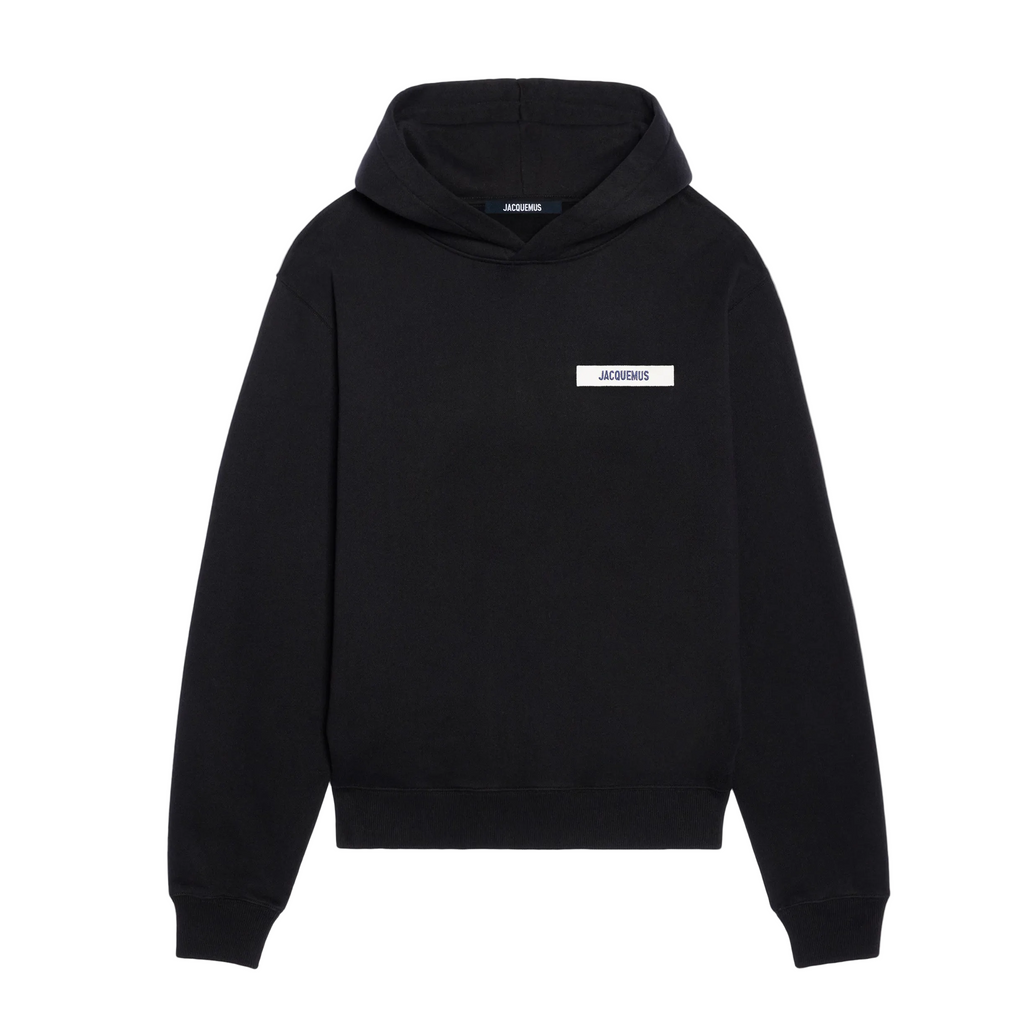 Hoodie avec Capuche Gros Grain – Jacquemus – Noir