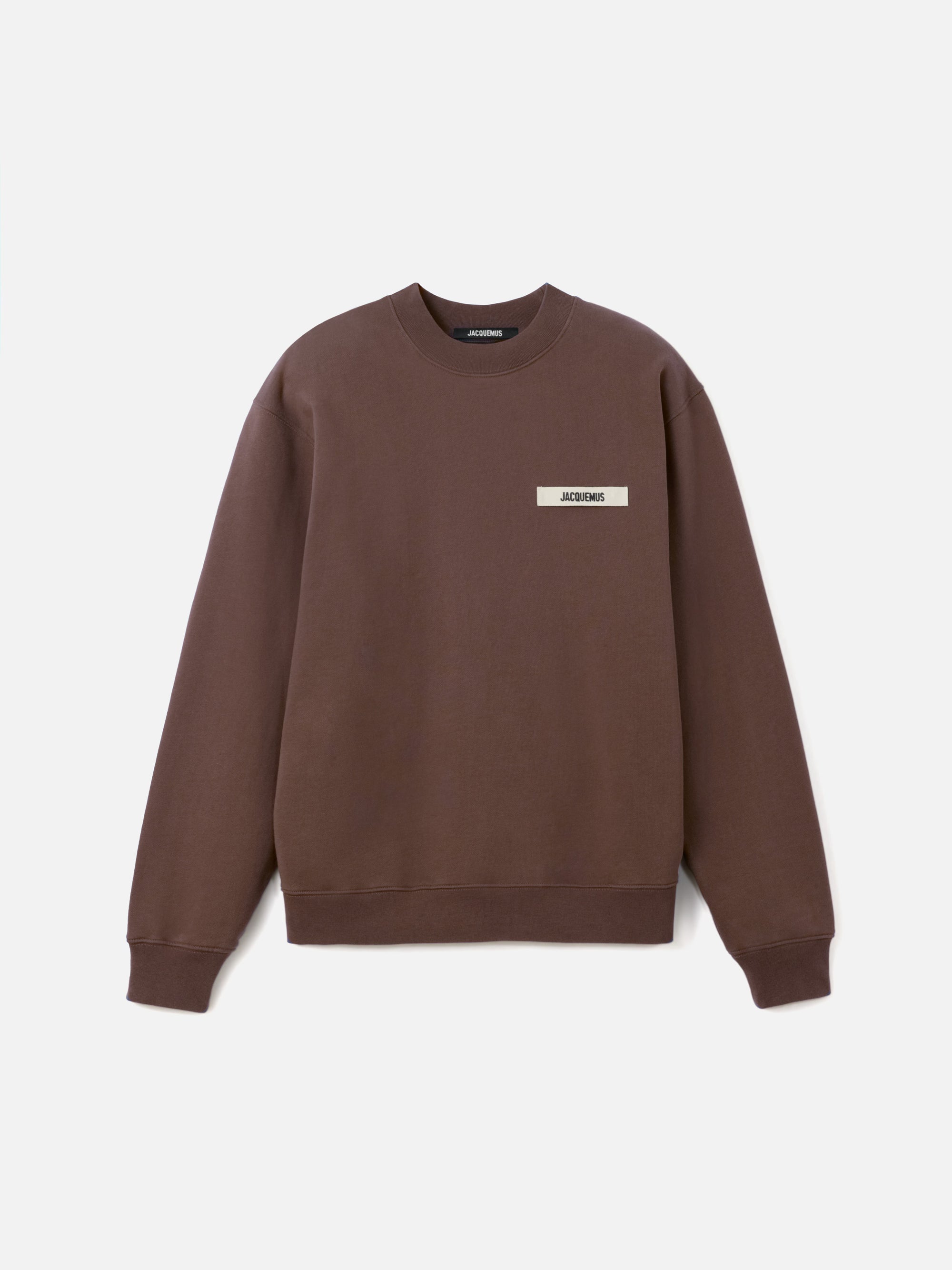 Le Sweatshirt Gros Grain – Jacquemus – Marron