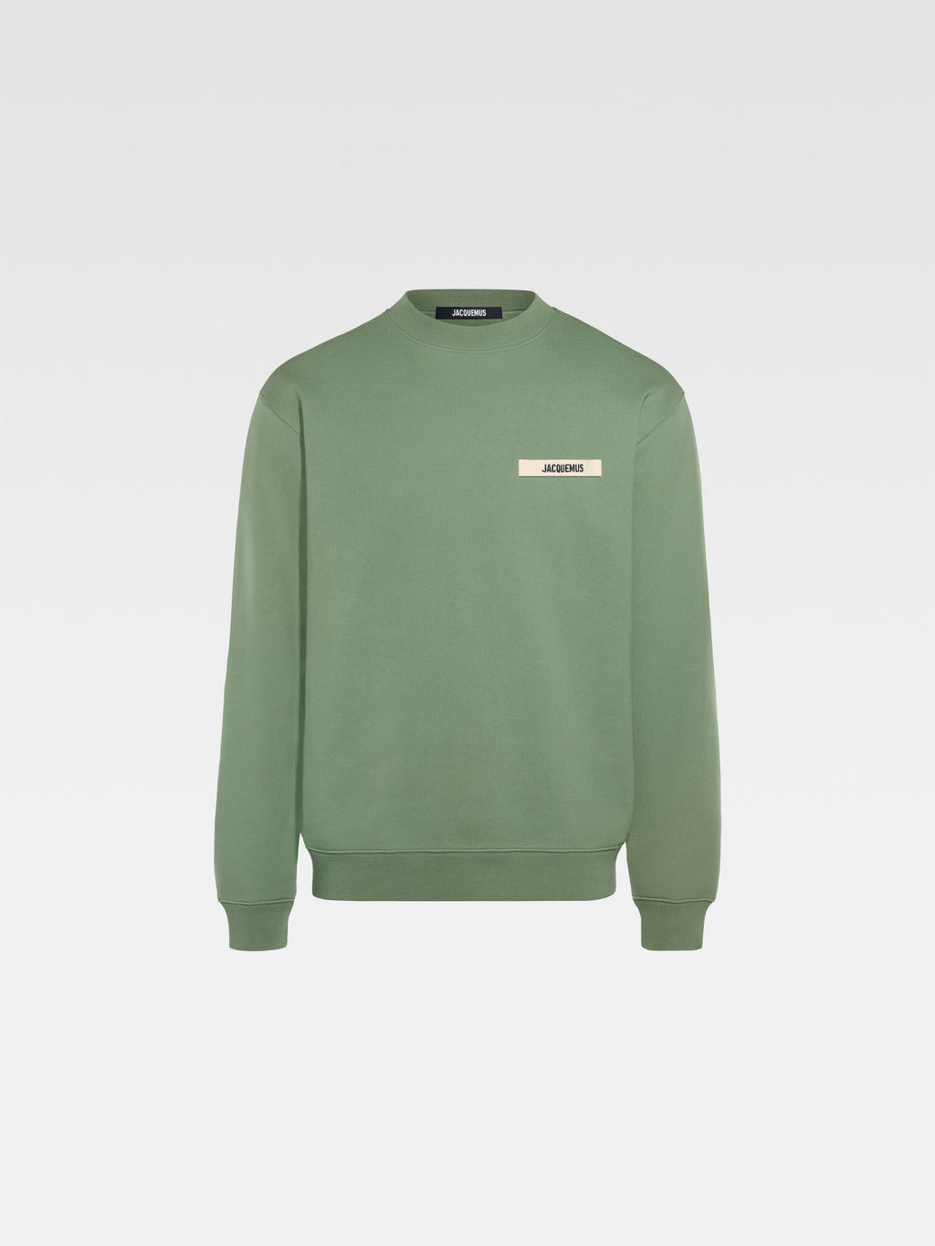 Le Sweatshirt Gros Grain – Jacquemus – Light Kaki
