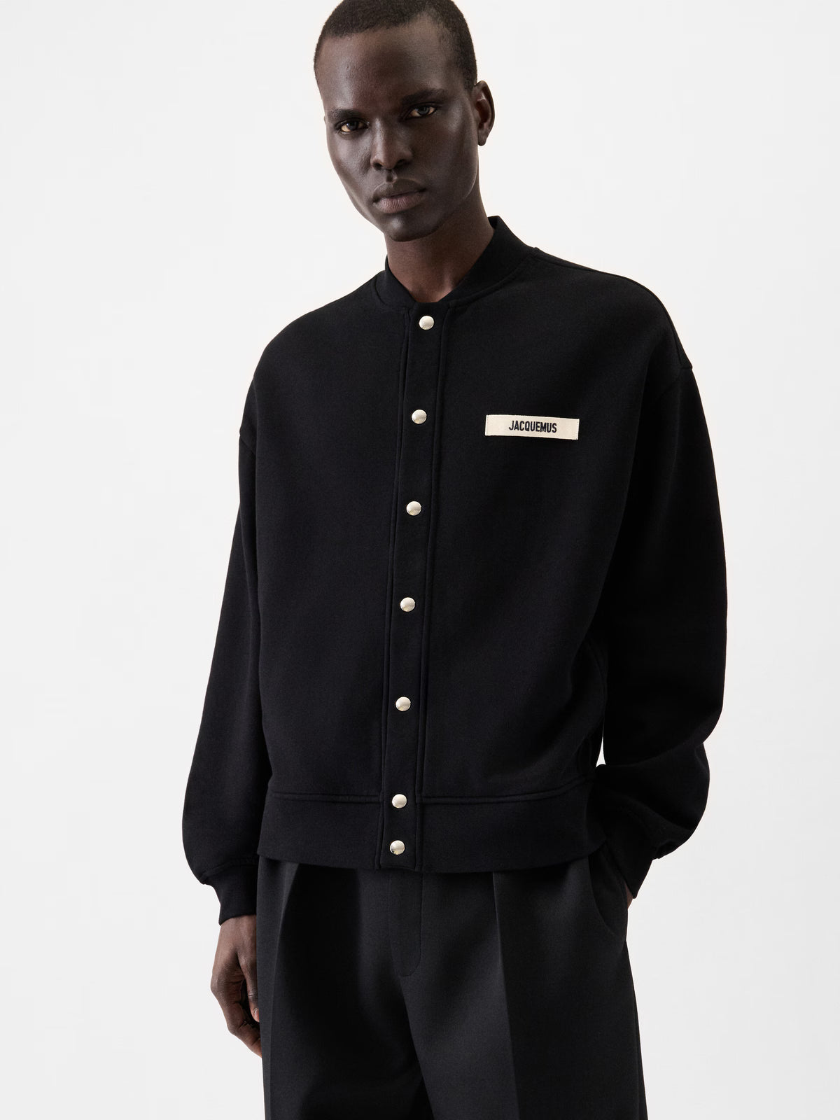 Le Cardigan Gros Grain – Jacquemus – Noir