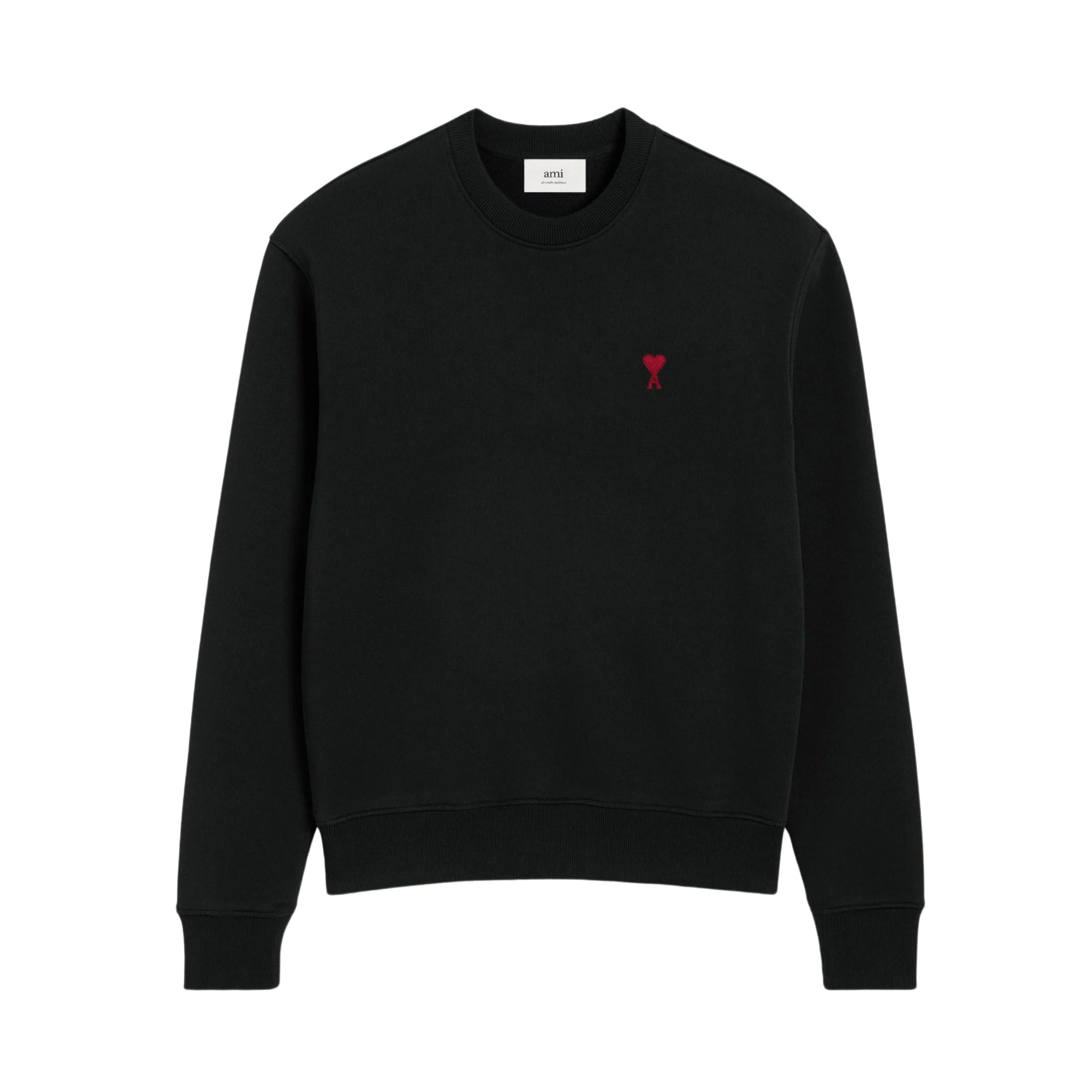 Sweatshirt Ami De Coeur – Ami Paris – Noir Rouge