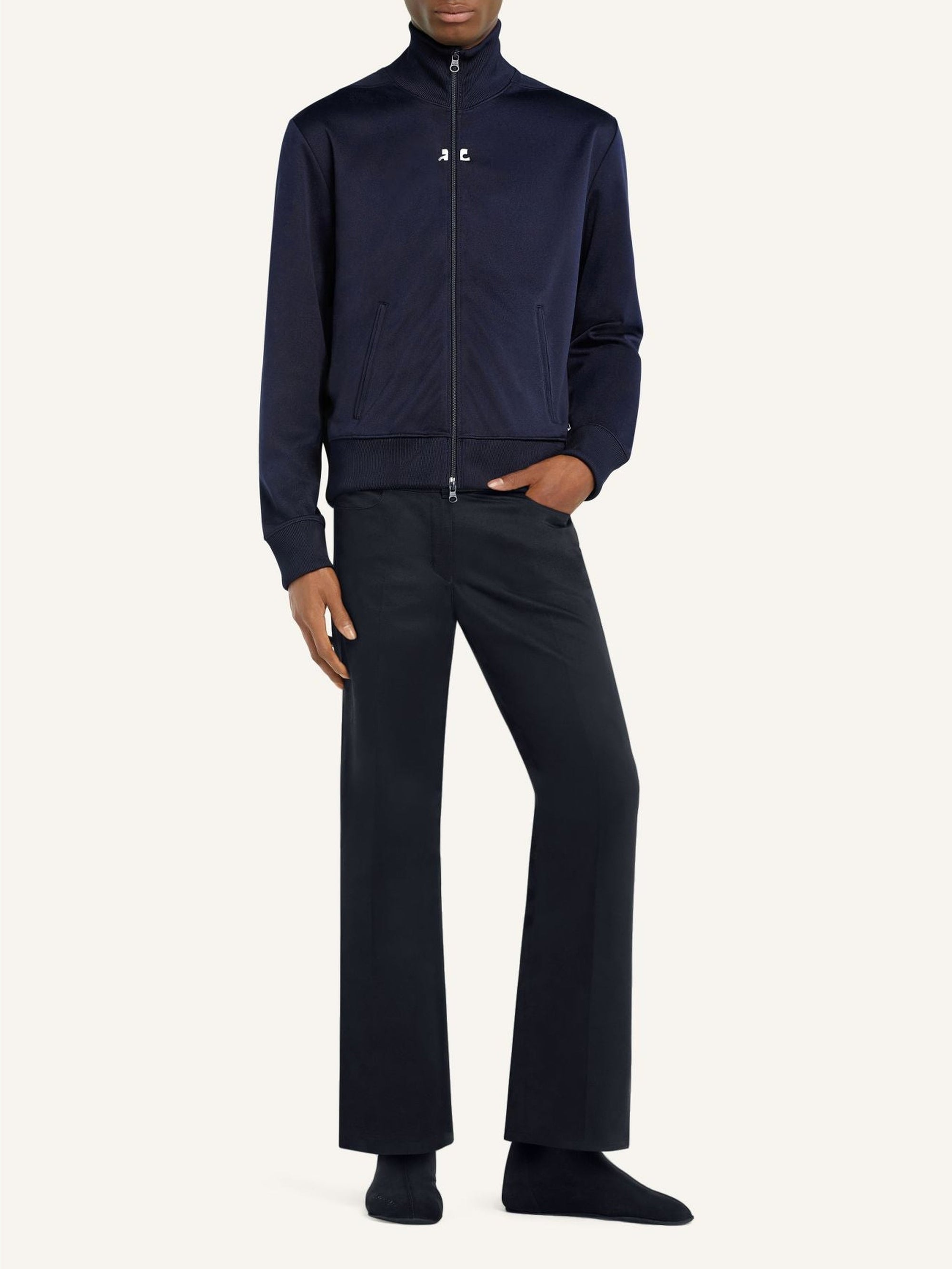 Veste de jogging - Courrèges - Navy