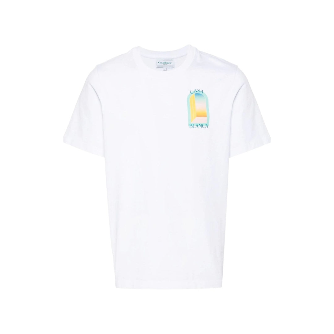 T-Shirt L'Arche Gradient Pastel SS23 - Casablanca - Blanc