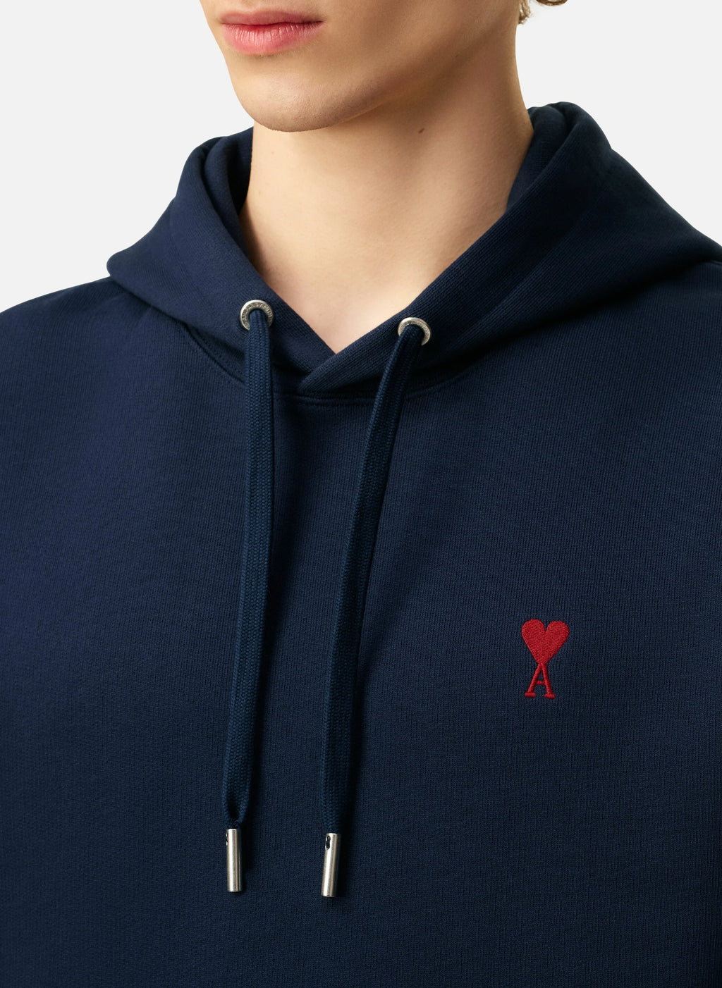 Hoodie Ami De Coeur – Ami Paris – Bleu Rouge