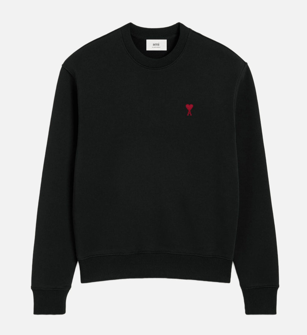Sweatshirt Ami De Coeur – Ami Paris – Noir Rouge