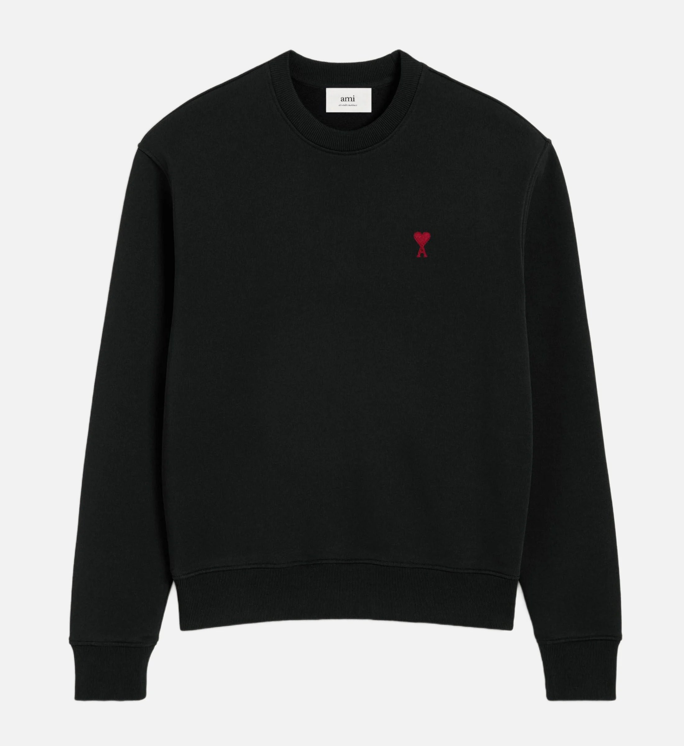 Sweatshirt Ami De Coeur – Ami Paris – Noir Rouge