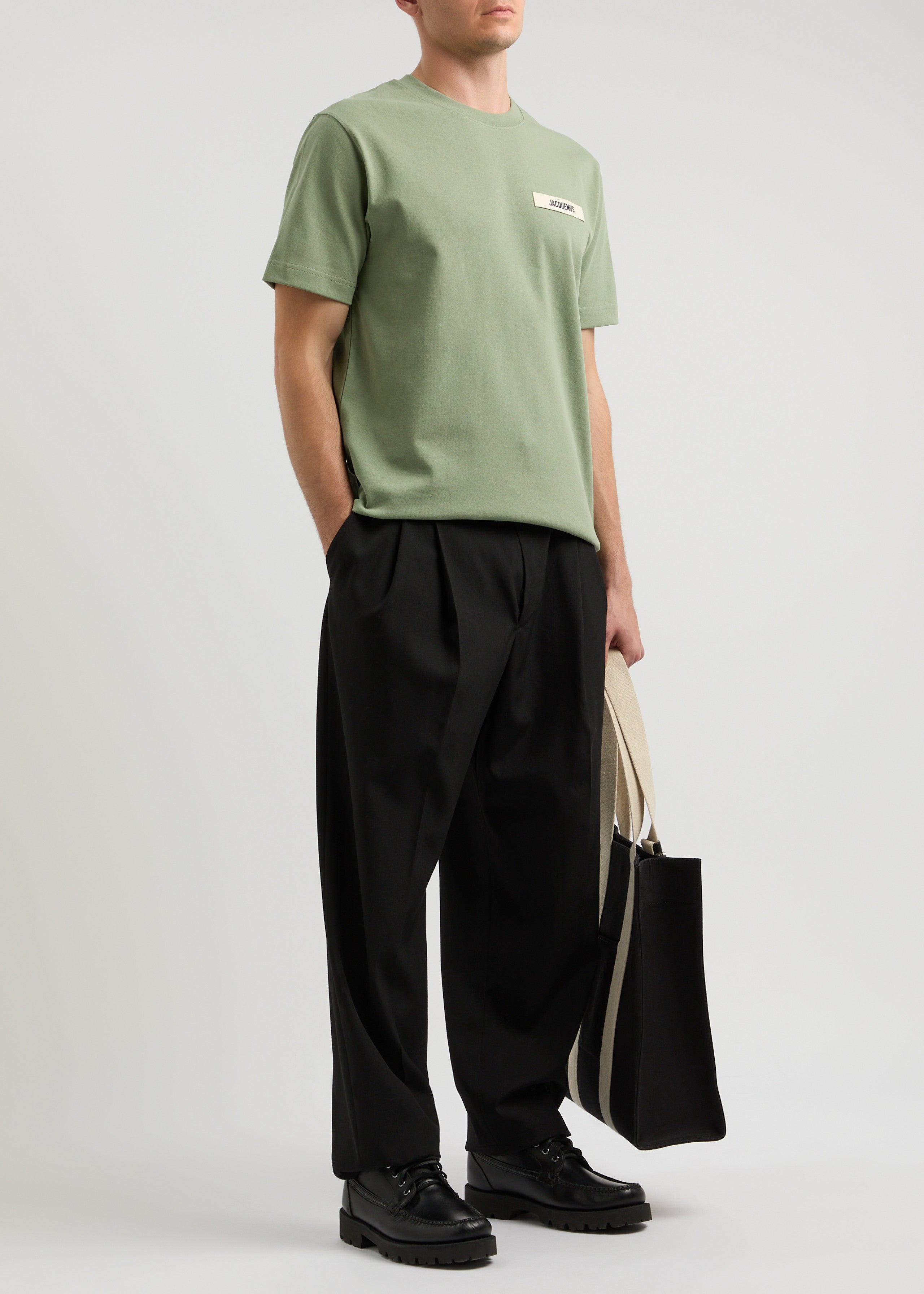 T-Shirt Gros Grain – Jacquemus – Kaki