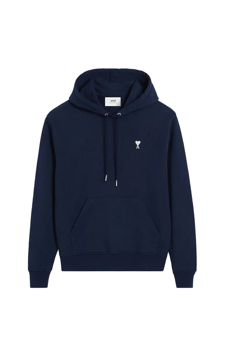 Hoodie Ami De Coeur – Ami Paris – Bleu Blanc