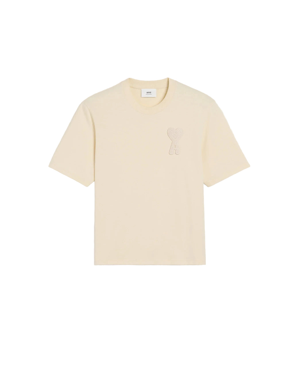 T-Shirt Patch Ami De Coeur – Ami Paris – Beige