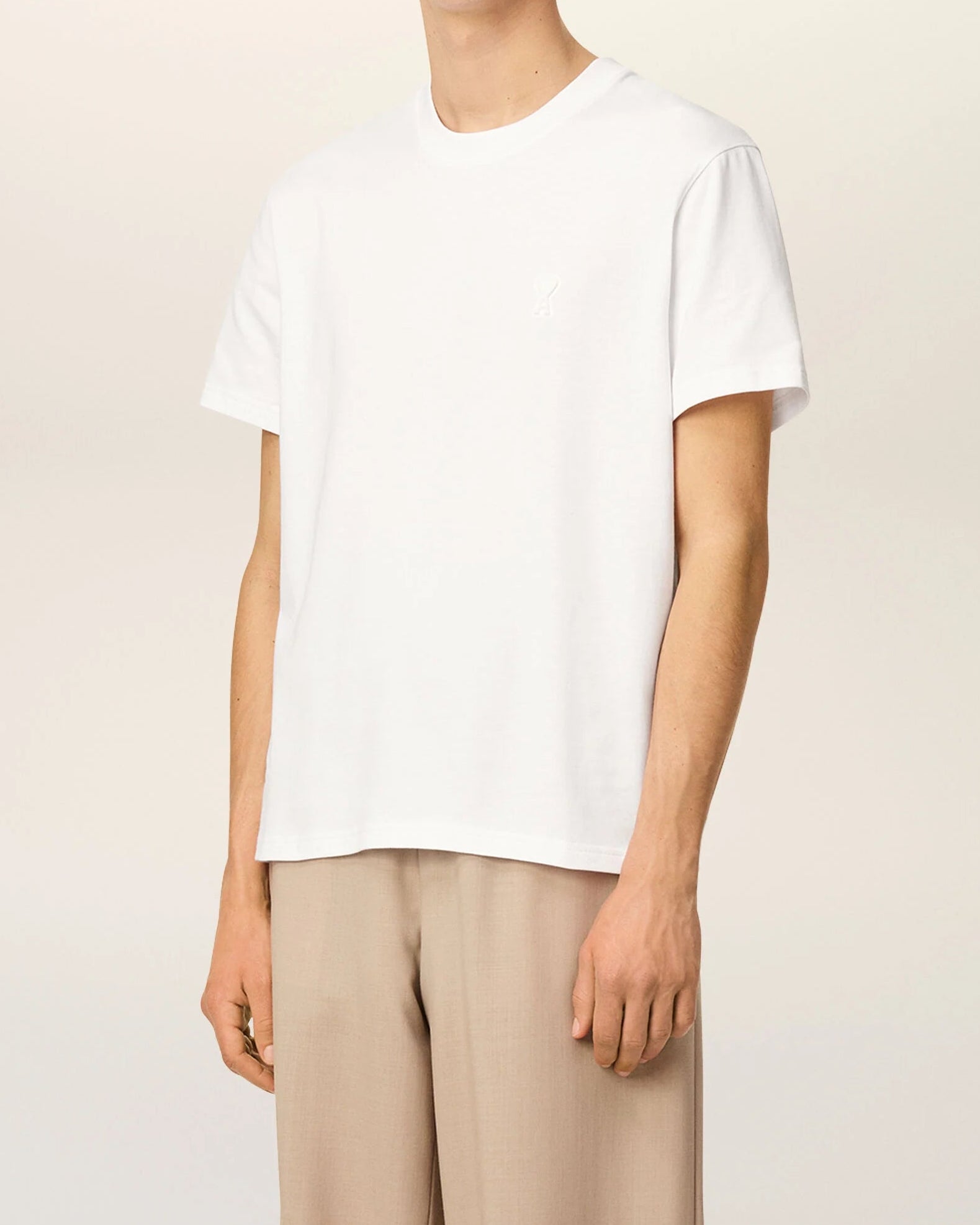 T-Shirt Ami De Coeur Petit 3D – Ami Paris – Blanc