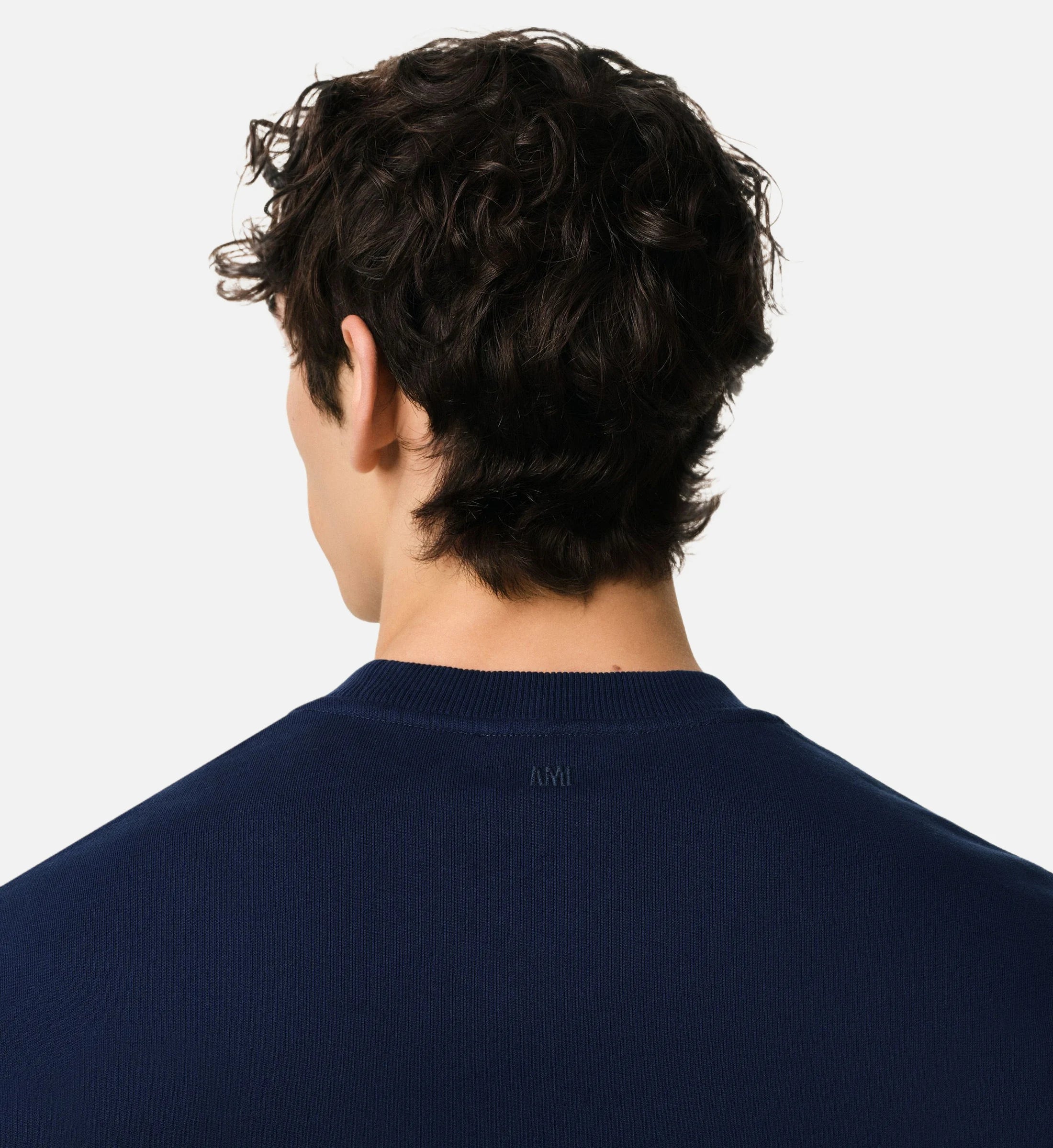 Sweatshirt Ami De Coeur – Ami Paris – Bleu Marine Rouge