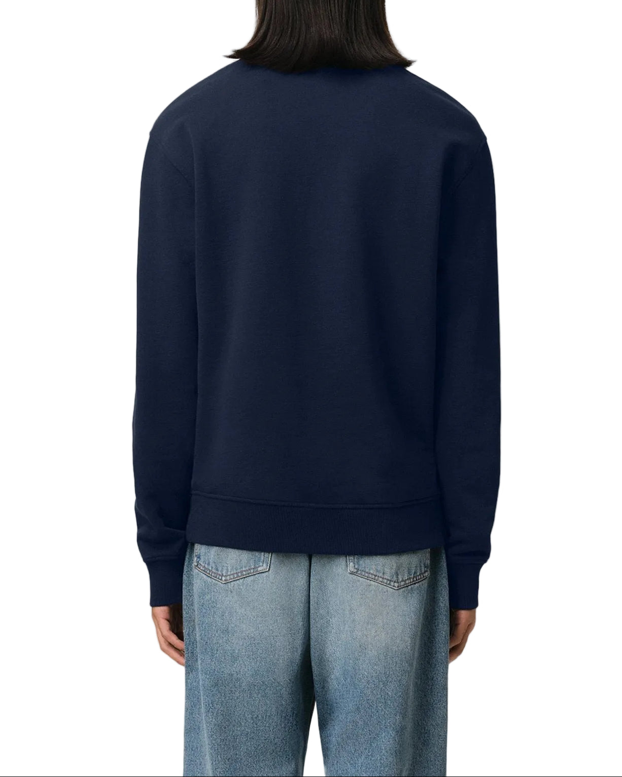 Sweatshirt Ami De Coeur – Ami Paris – Bleu Marine Blanc