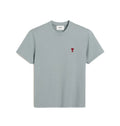 T-Shirt Ajusté Ami De Coeur – Ami Paris – Bleu Argile