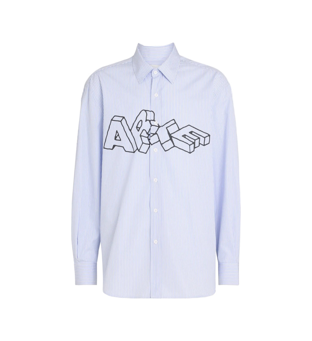 Chemise Blocks - Arte - Bleue