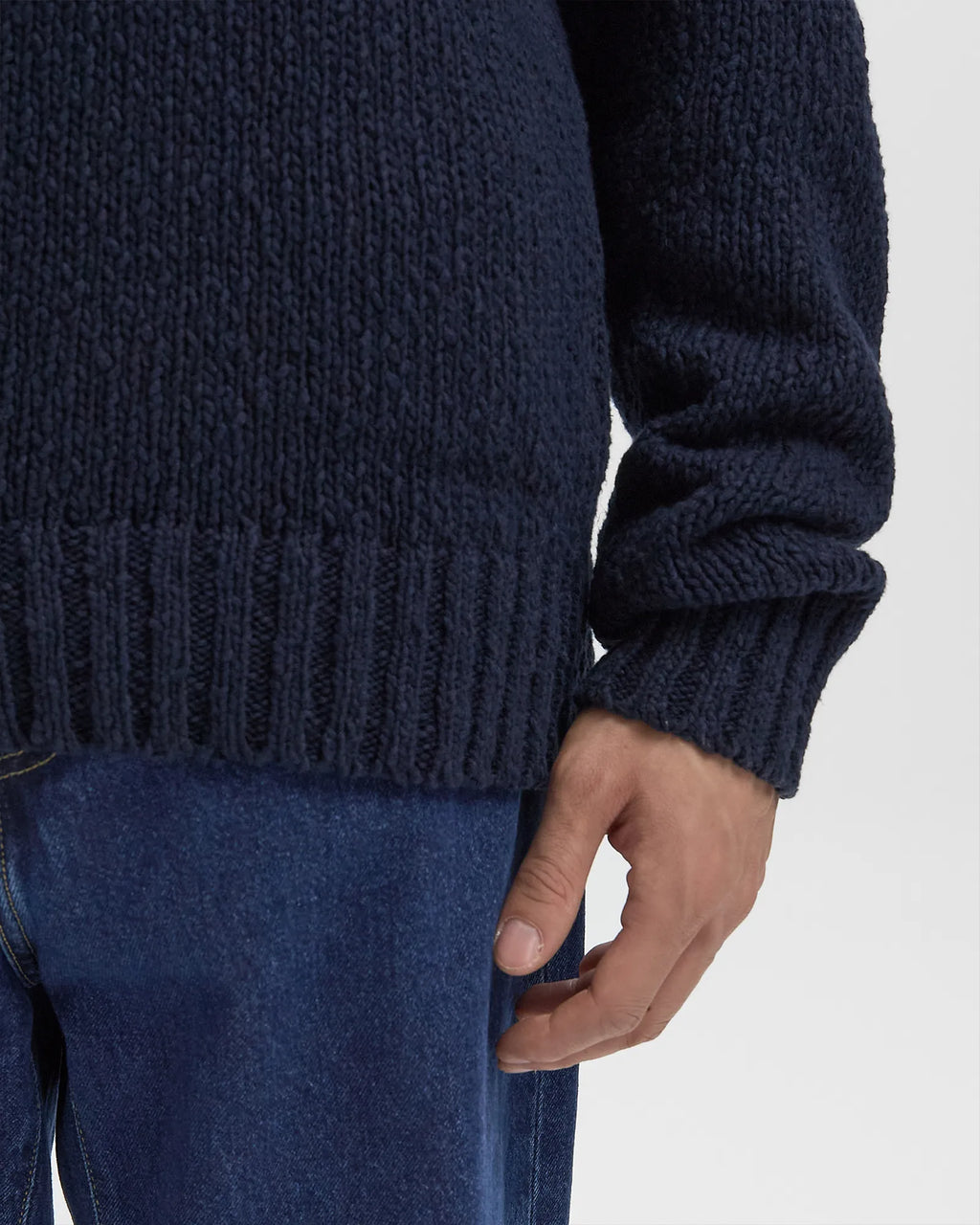 Pull Knit Pixel - Arte - Bleu