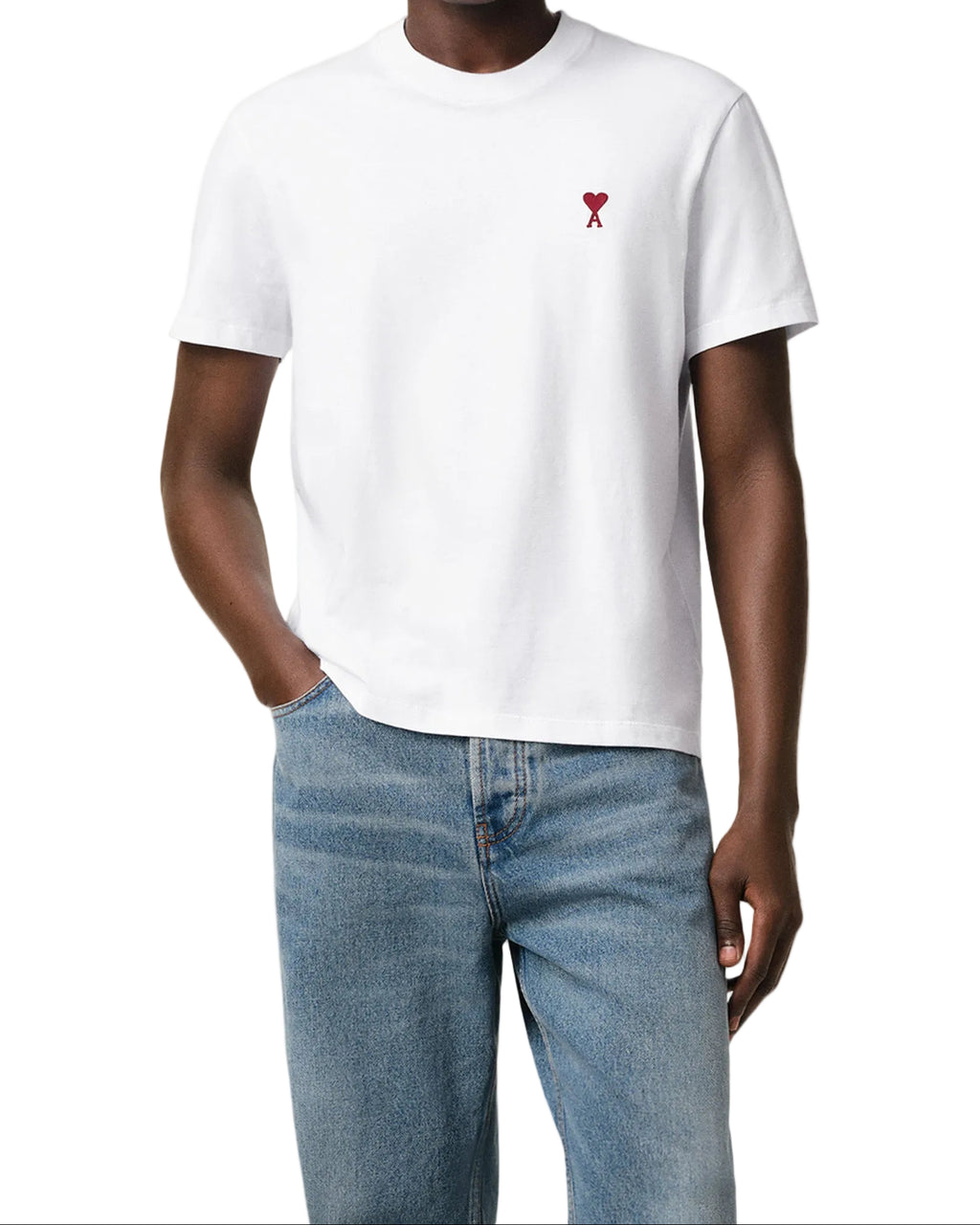 T-Shirt Ami De Coeur – Ami Paris – Blanc