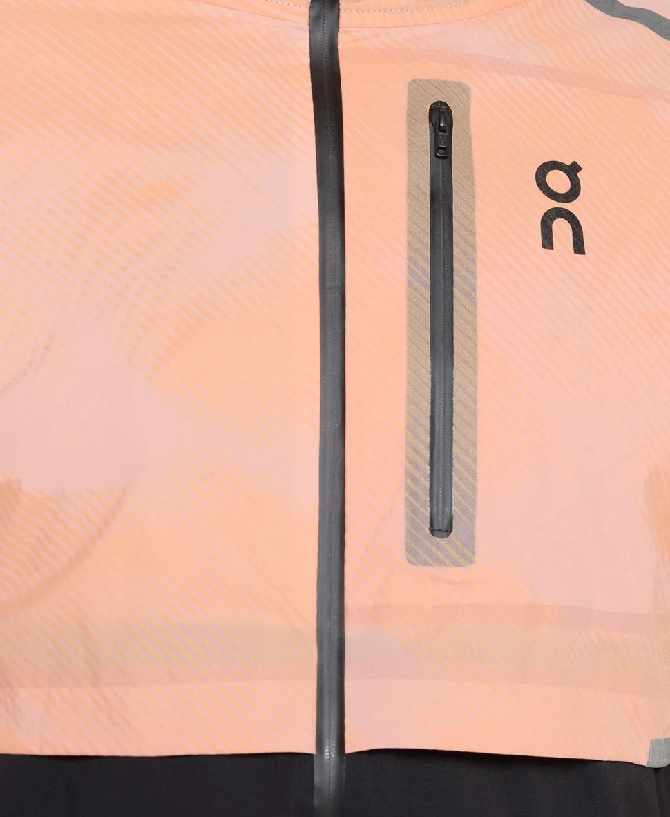 Veste de course - ON RUNNING - Saumon