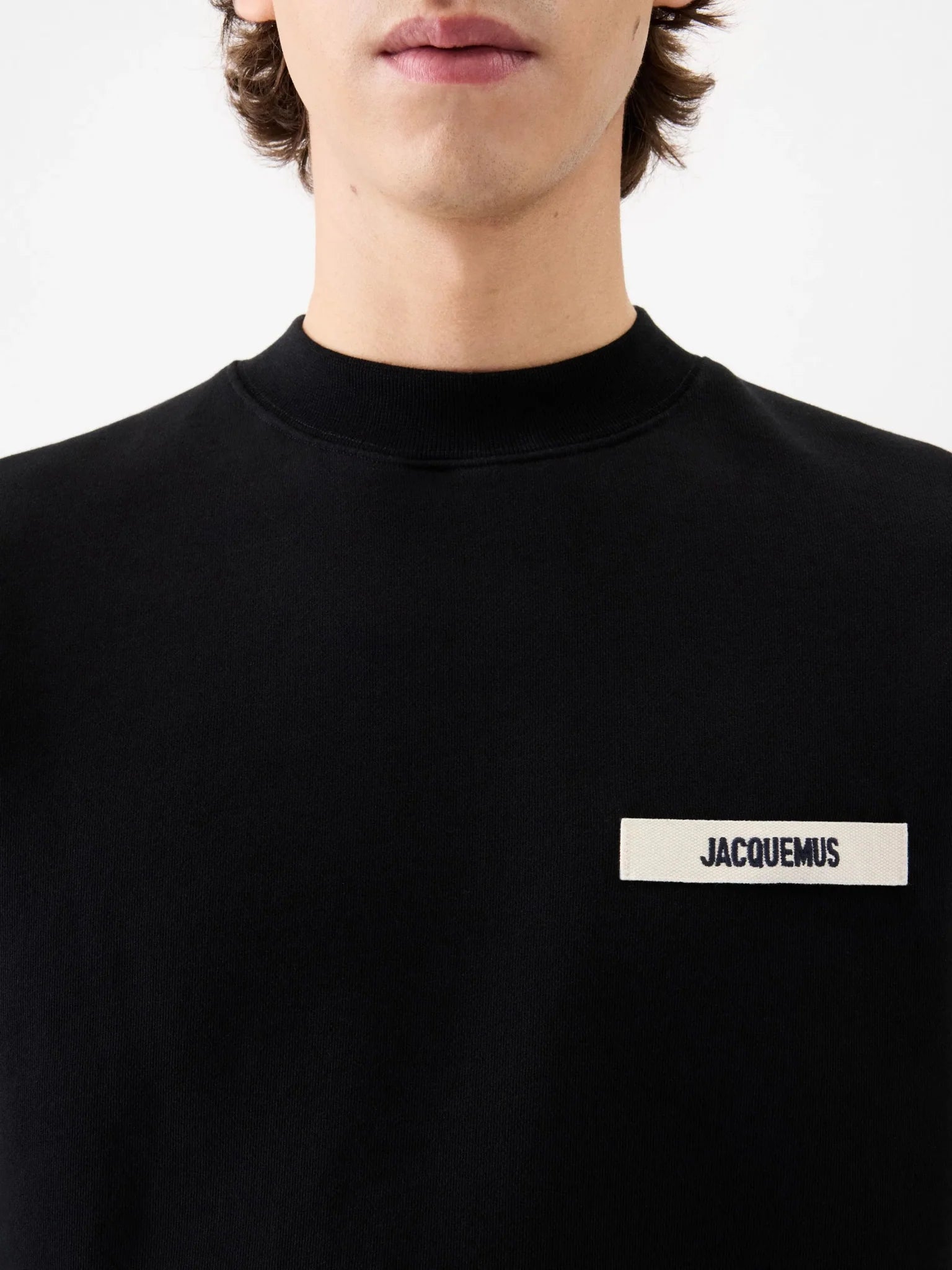 Le Sweatshirt Gros Grain – Jacquemus – Noir