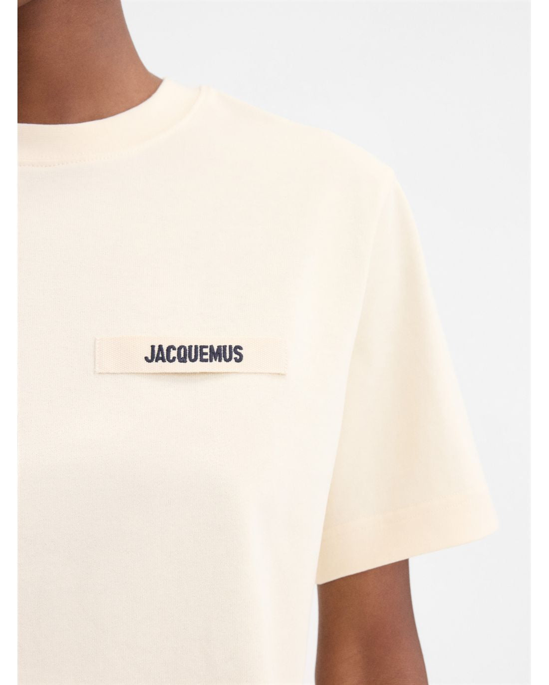 T-Shirt Gros Grain – Jacquemus – Beige
