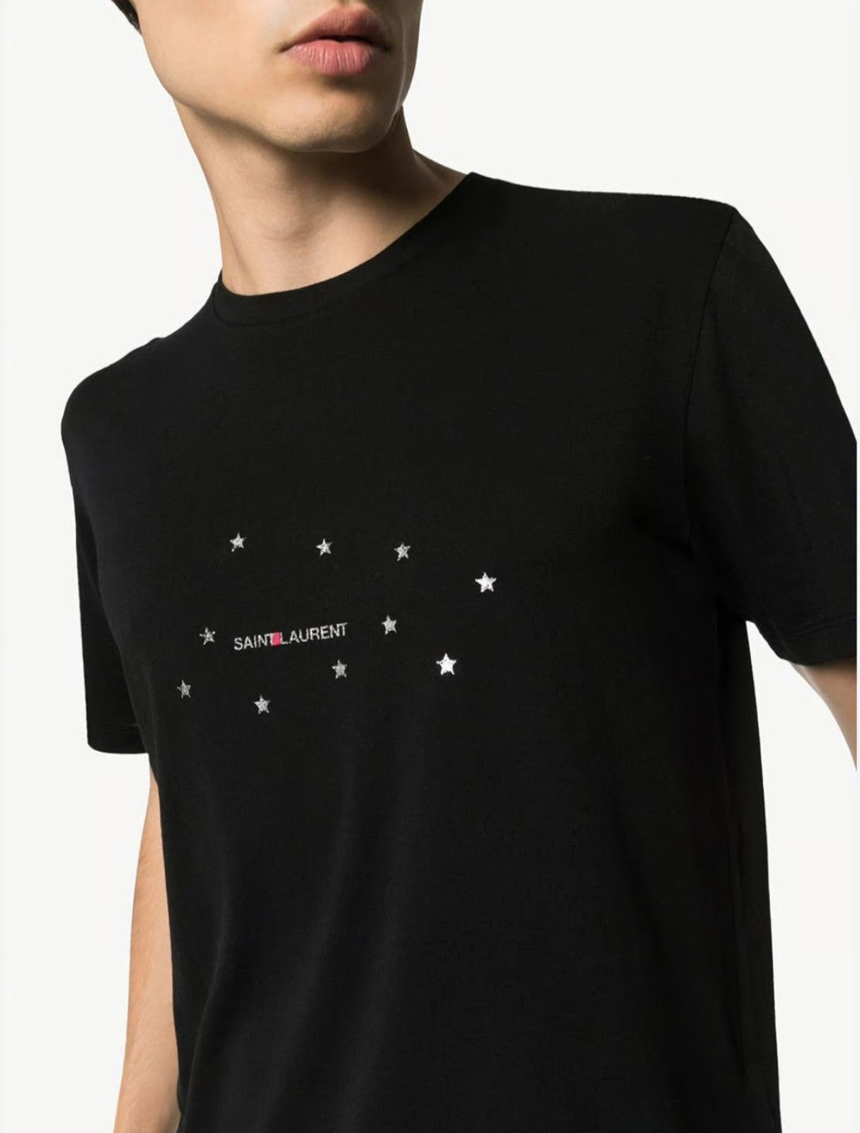 T-Shirt Constellation - Saint Laurent - Black