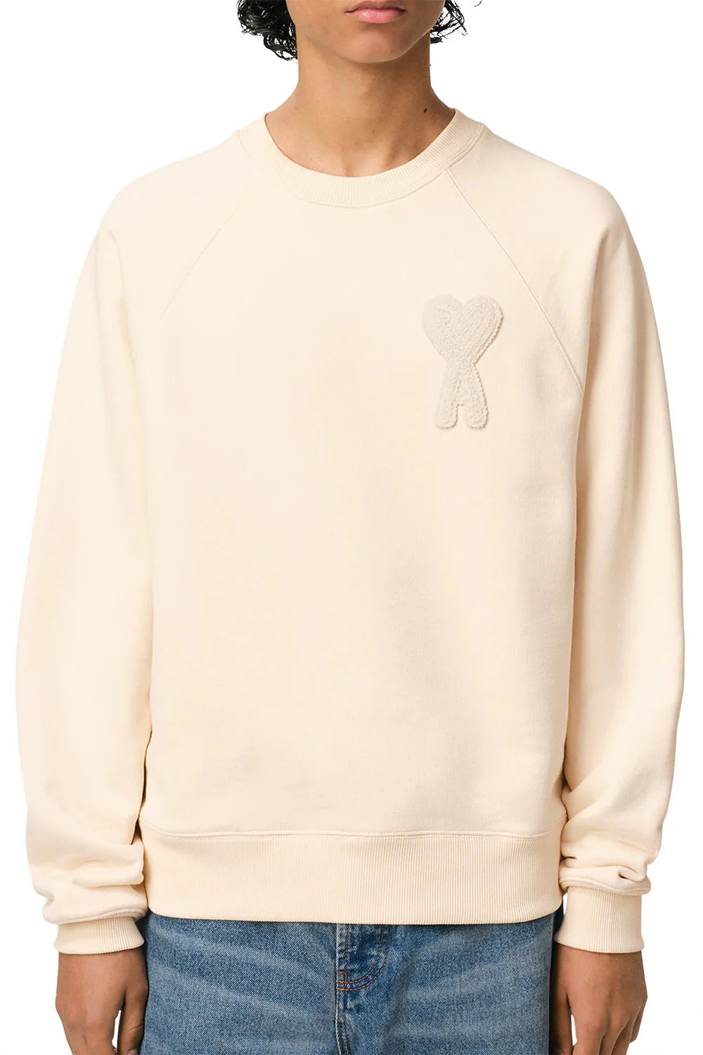 Sweatshirt Ami De Coeur – Ami Paris - Beige Patch