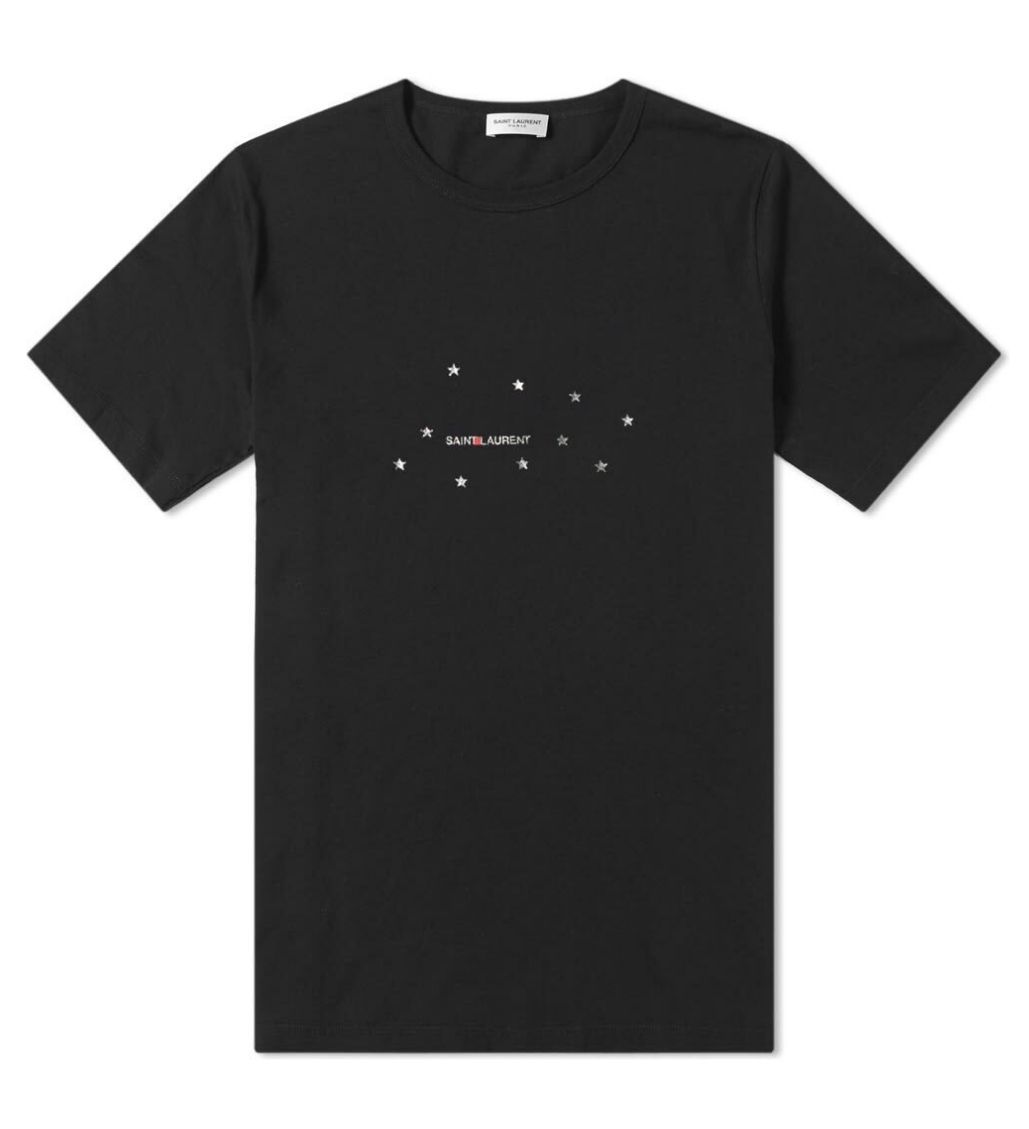 T-Shirt Constellation - Saint Laurent - Black