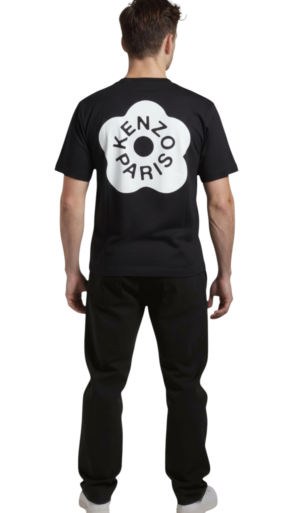 Le T-Shirt Flower Boke - Kenzo - Black
